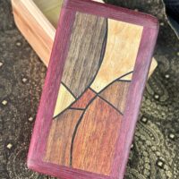 MINI: Arbutus with 21-pc framed in Purple Heart