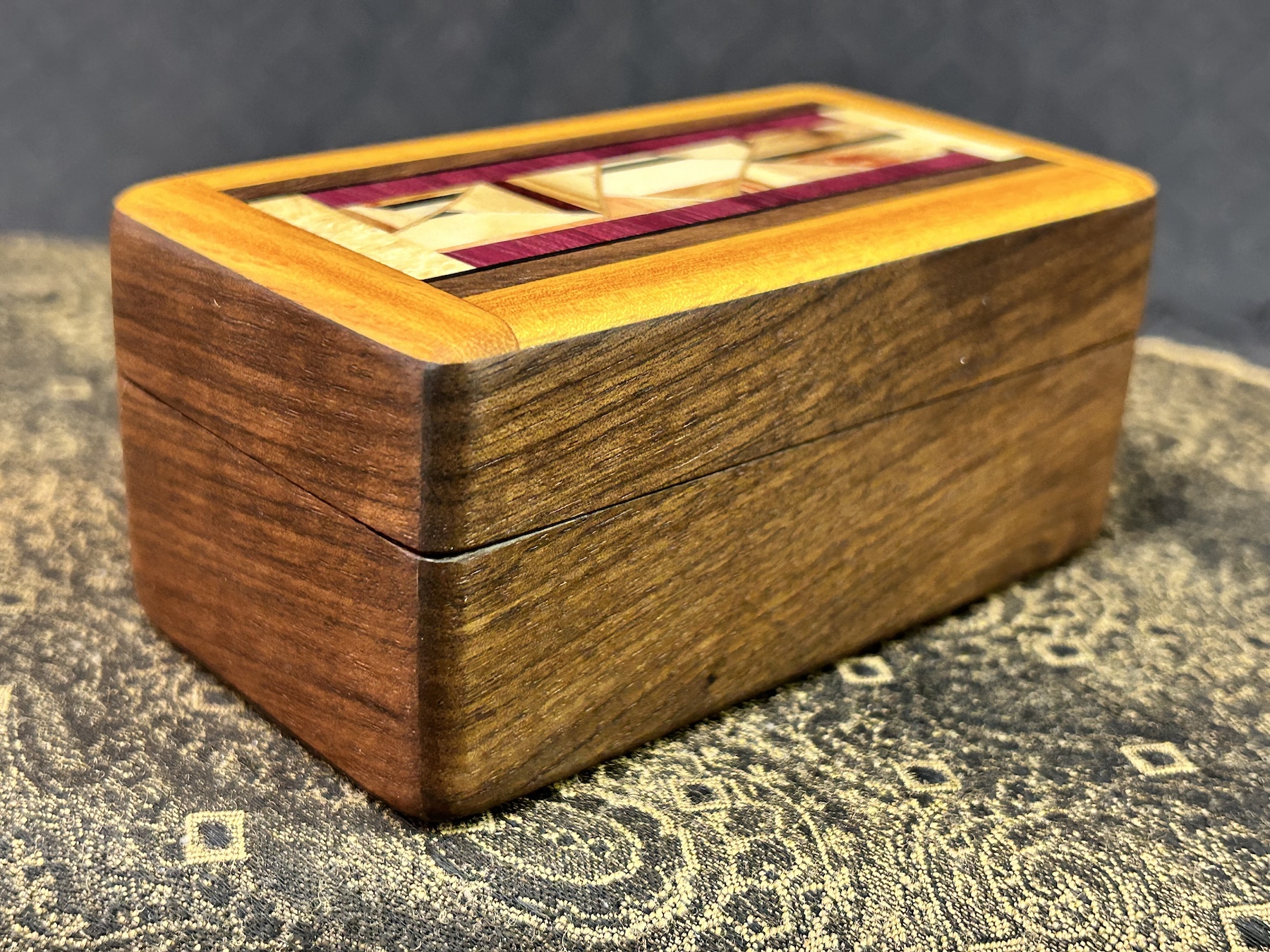 MINI: Walnut with 64-pc framed in Osage Orange - Image 2