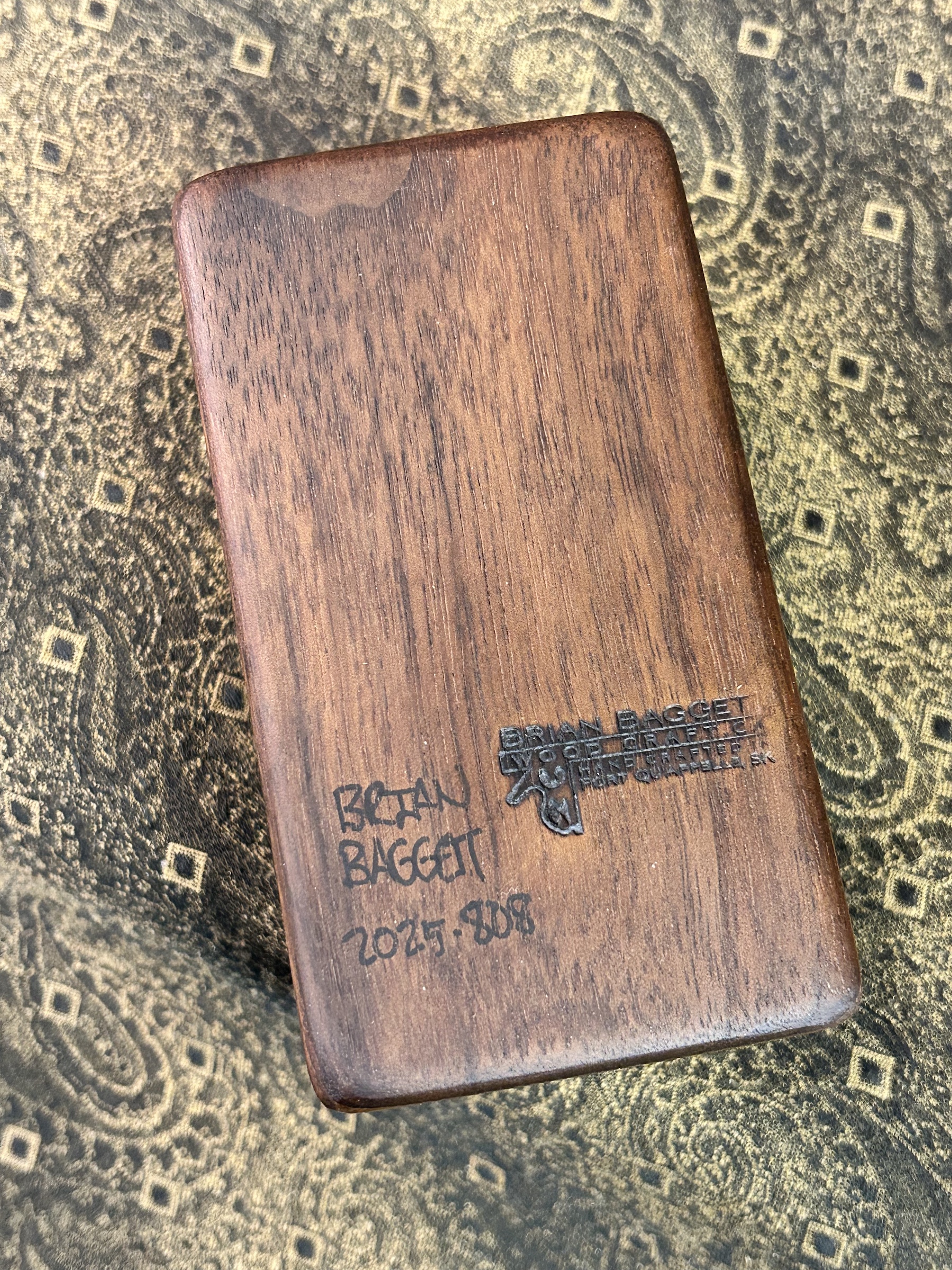 MINI: Walnut with 64-pc framed in Osage Orange - Image 4