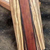 Classic: Mahogany w/ 5-pc (Bloodwood, Wenge, Zebrawood)