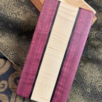 Classic: Mahogany w/ 5-pc (Maple, Wenge, Purple Heart)