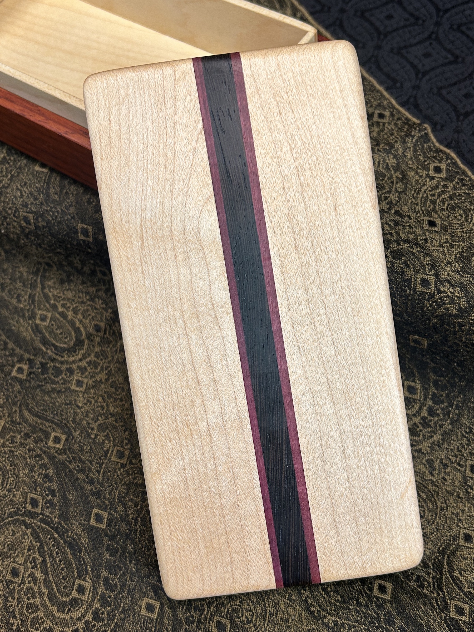 Classic: Padauk w/ 5-pc (Wenge, Purple Heart, Maple)