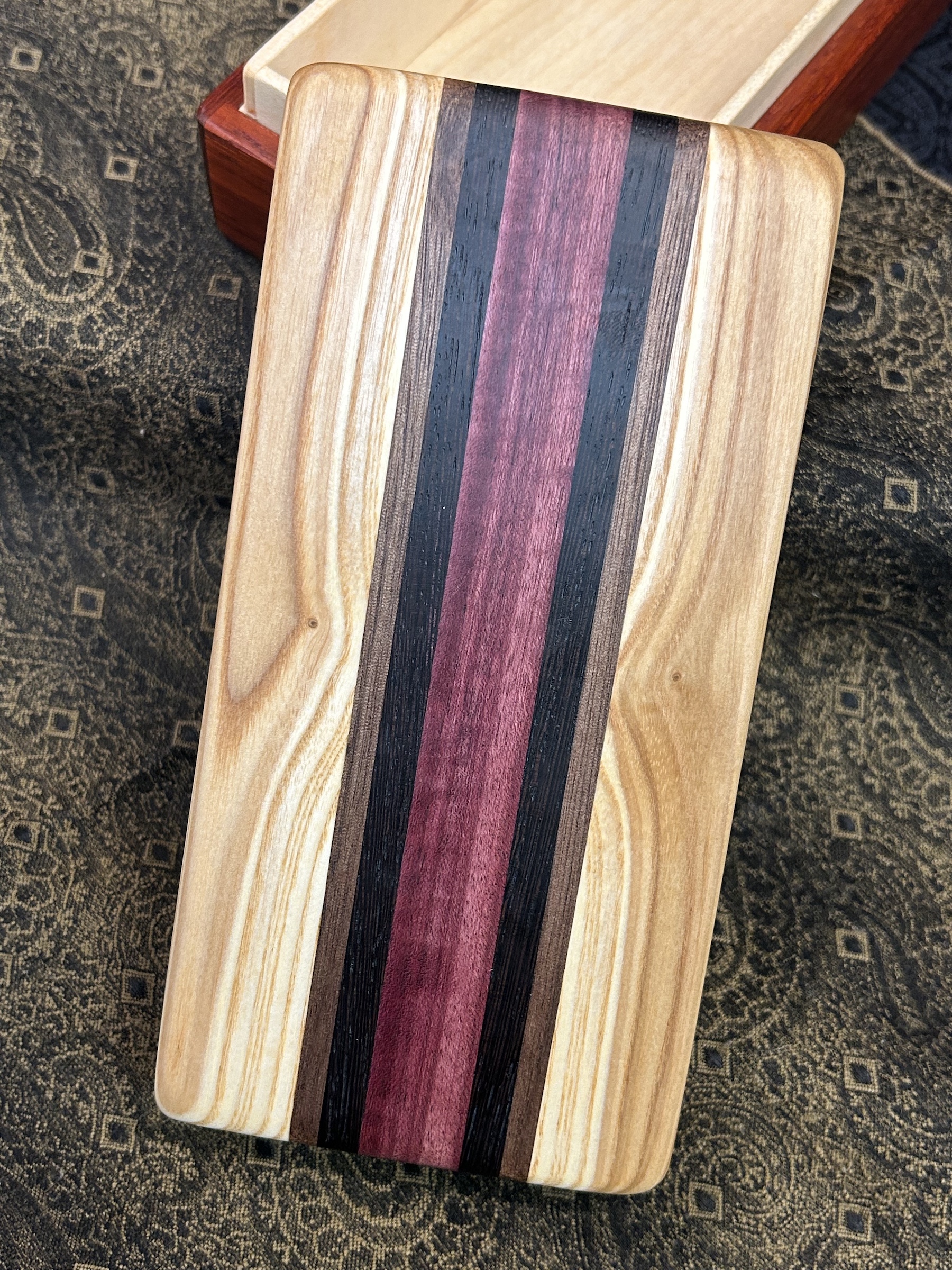 Classic: Padauk w/ 7-pc (Purple Heart, Wenghe, Walnut, Ash)