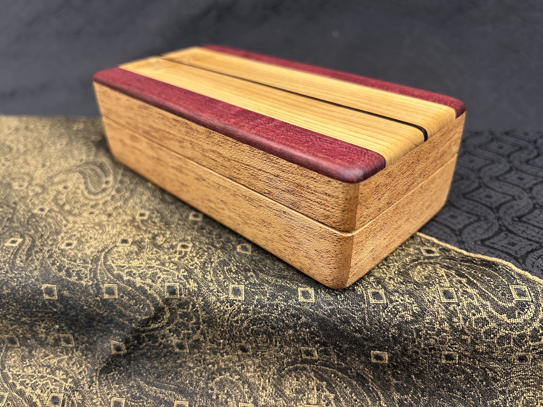 Classic: Mahogany w/ 5-pc (Wenge, Ash, Purple Heart) - Image 2