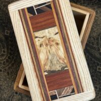 MINI box: Teak with 45-pc in Ash