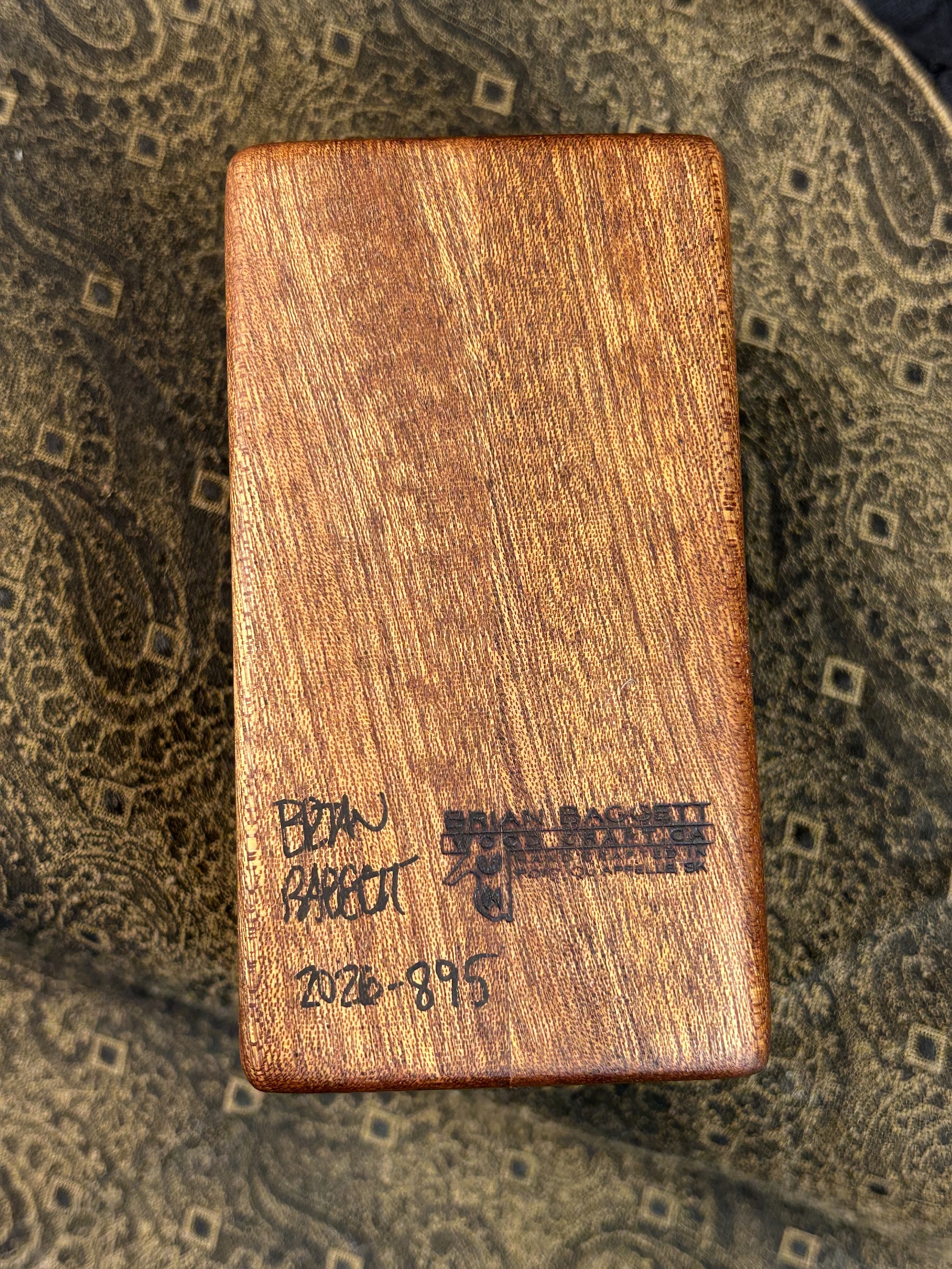 MINI box: Sapelle with 139-pc in Curly Cherry - Image 4