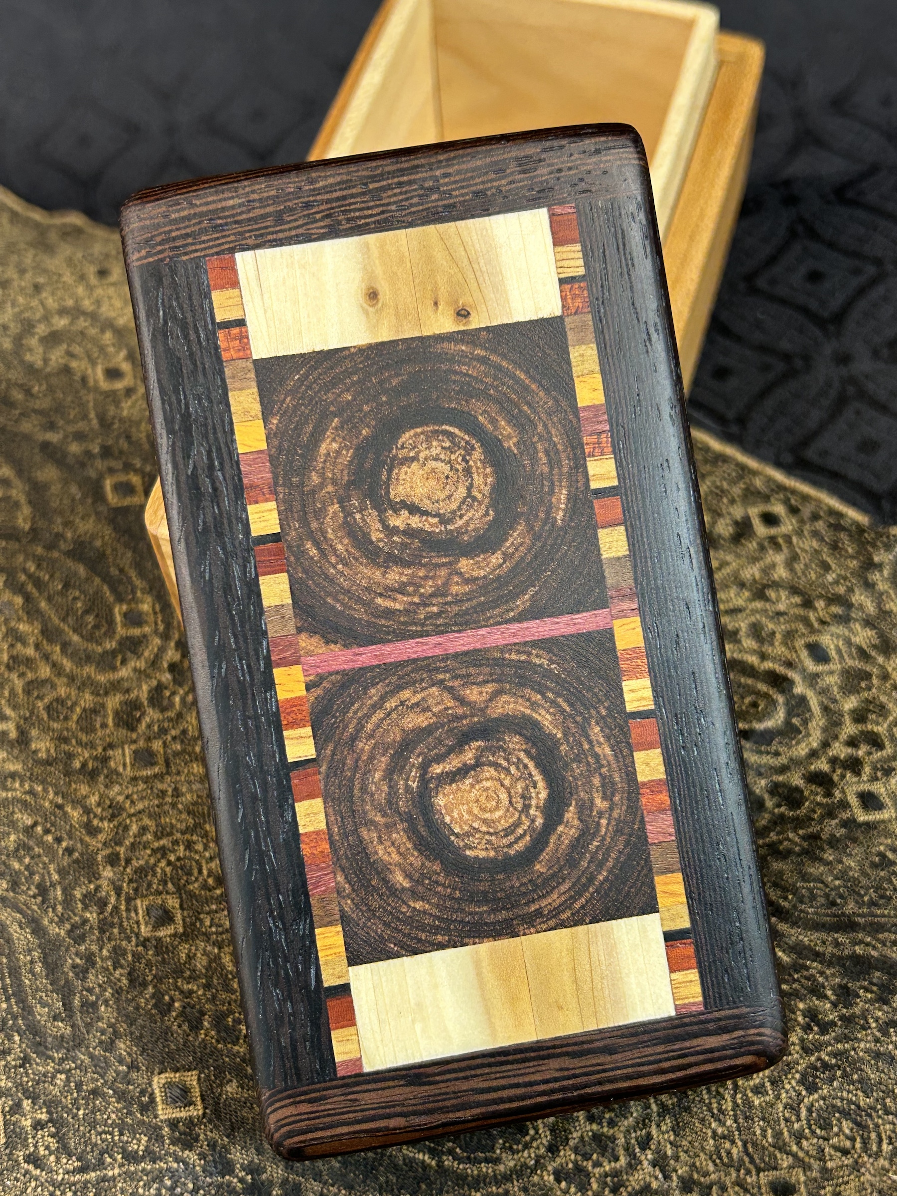 MINI box: Cherry with 73-pc in Wenge