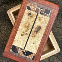 MINI box: Cherry with 62-pc in Bloodwood