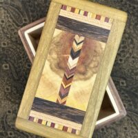 MINI box: Walnut with 80-pc in Painted Poplar