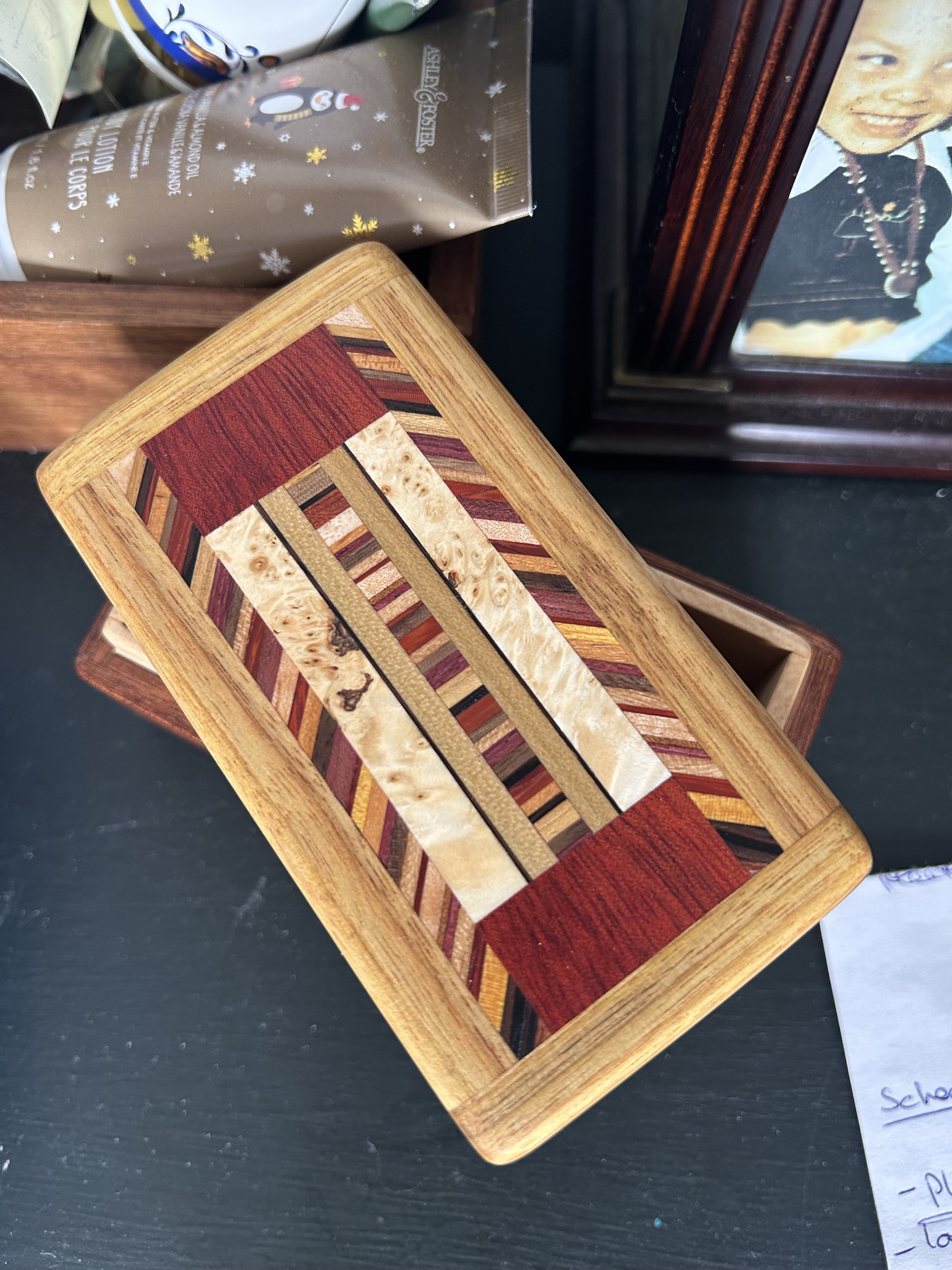 MINI box: Sapelle with 112-pc in Yellow Tarara - Image 5