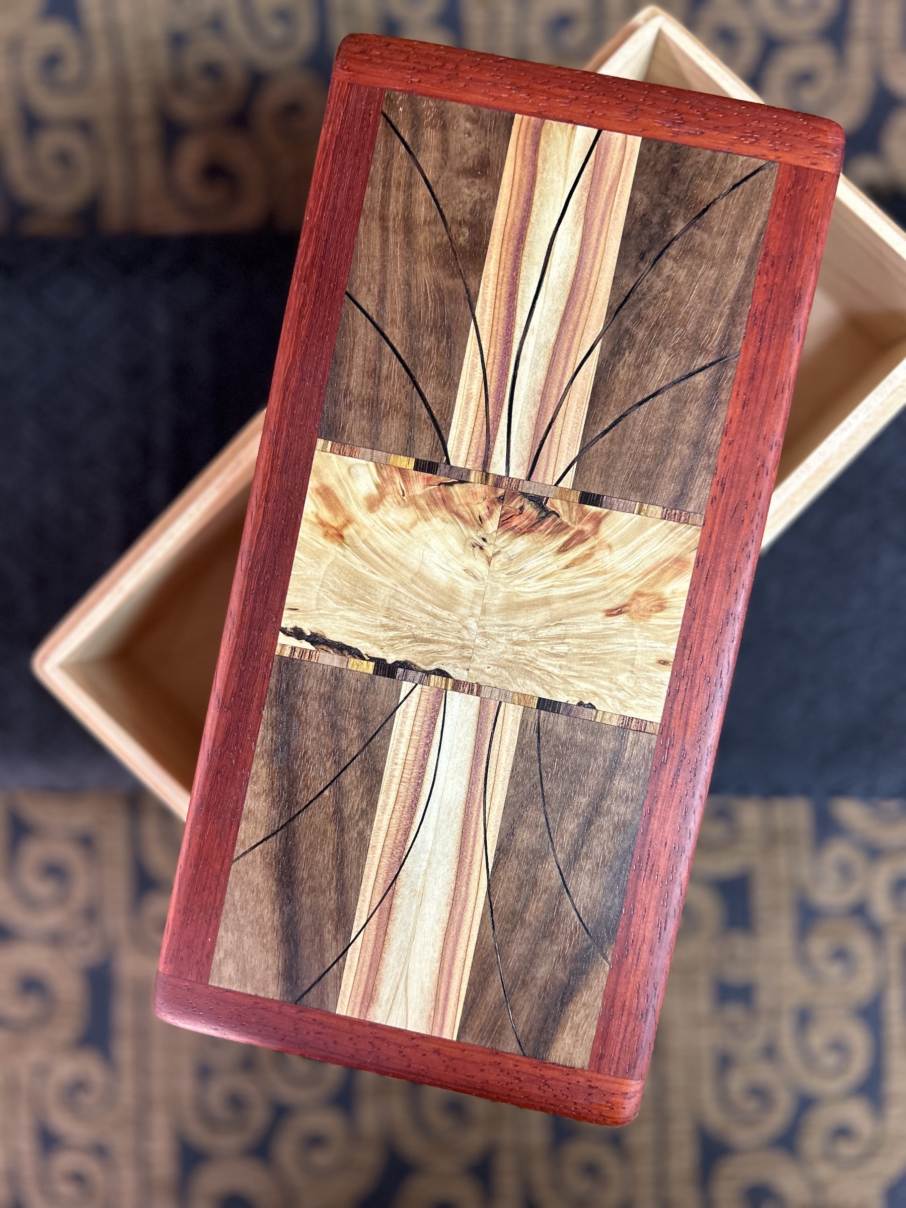 Full Size Friction Top: Cherry w/ 71-pc top in Padauk