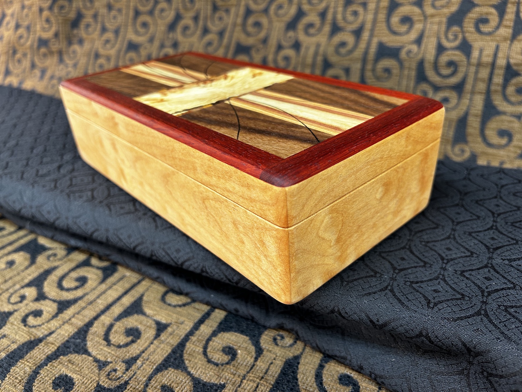 Full Size Friction Top: Cherry w/ 71-pc top in Padauk - Image 2