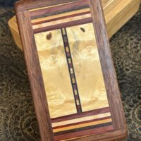 MINI box: Cherry with 46-pc in Walnut