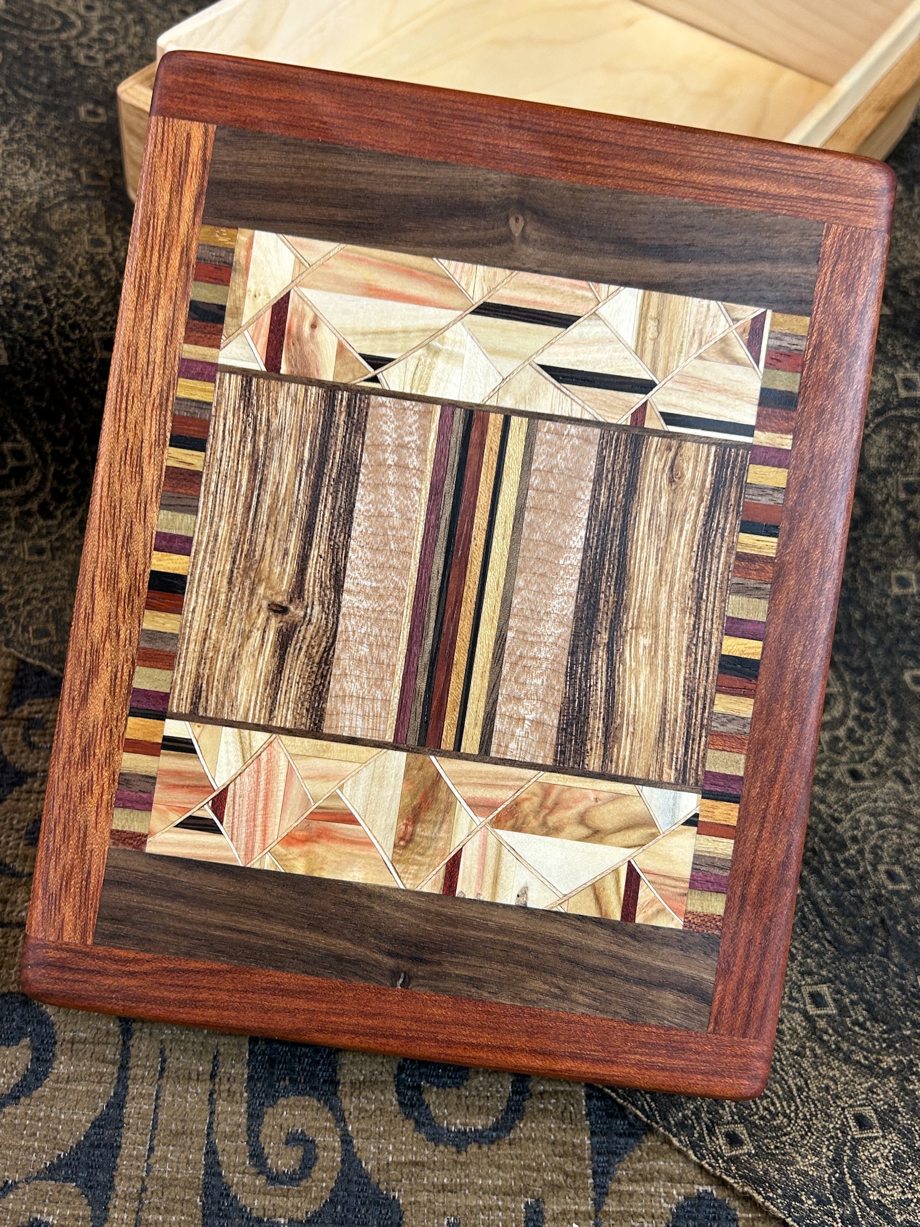 MID Sized Box: Cherry w/ 210 pc top in Bloodwood