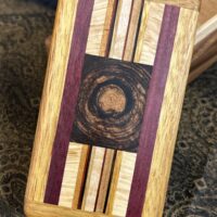 MINI box: Walnut with 29-pc in Yellow Tarara